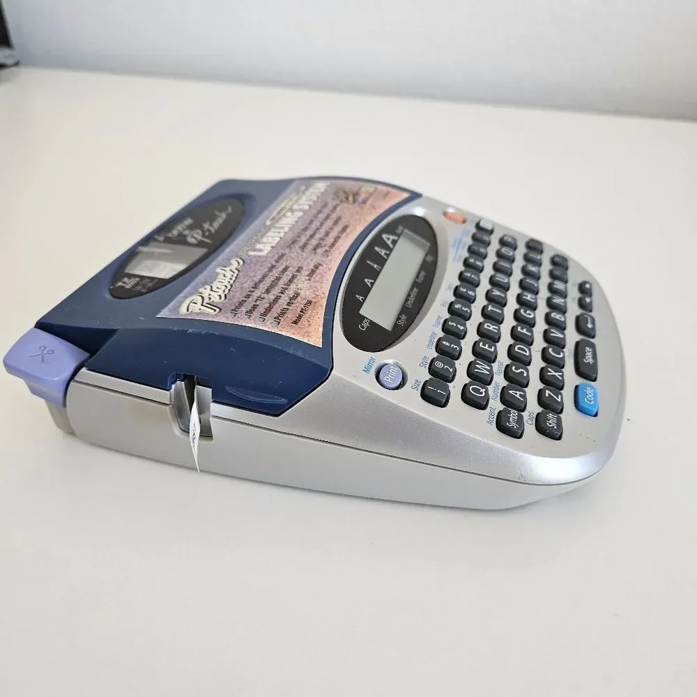 Brother | P-Touch PT-1750 Electronic Label Maker With Extra Labels & Batteries - Picture 7 of 11
